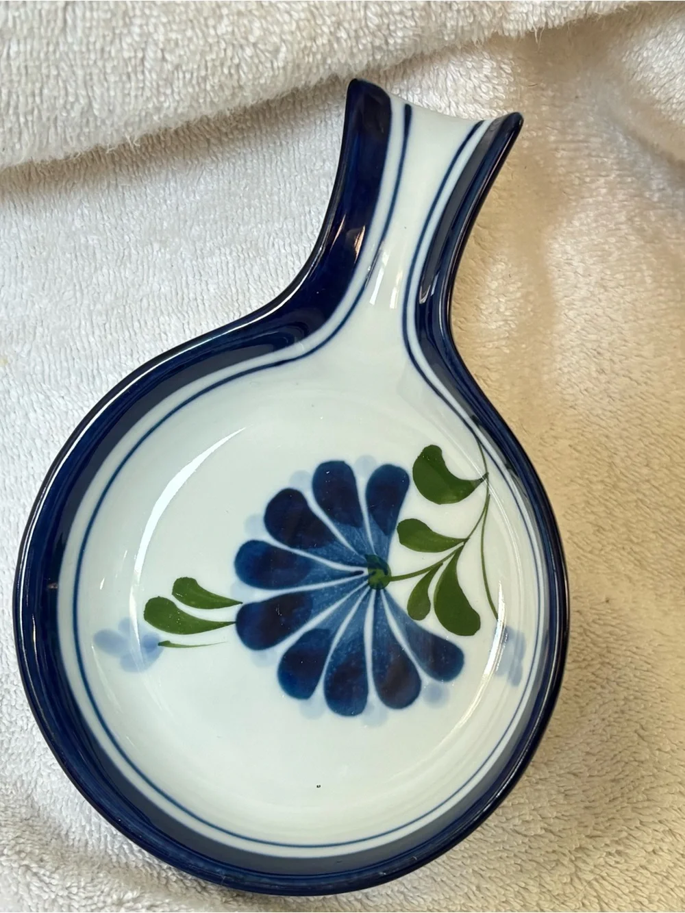 Dansk Sage Song Vintage Ceramic Spoon Holder/Rest
